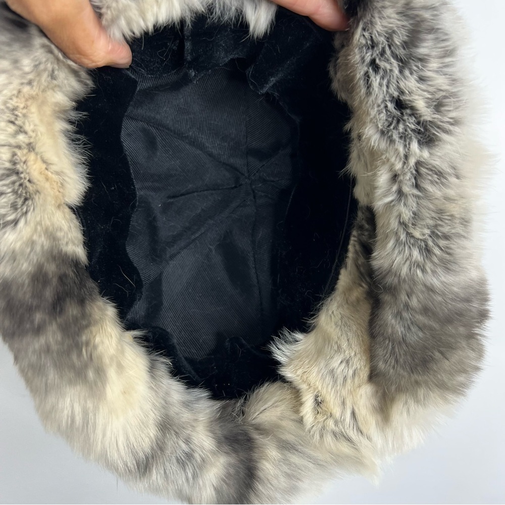 Vintage 60s 70s Simpsons Canadian union made genuine silver fox fur Cossack hat - Picture 8 of 10